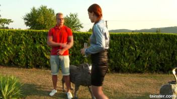 Cum on her short skirt Screencap 6 on www.sinx.com