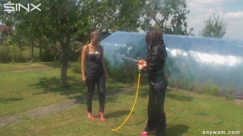 Milk Covered Cuties Shower Each Other Off Screencap 7 on www.sinx.com