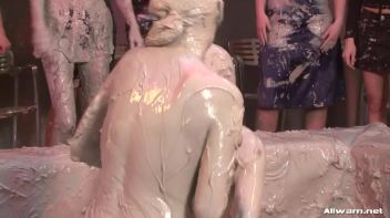 Eurobabe Cheetah Rolls Around In The Mud Screencap 45 on www.sinx.com