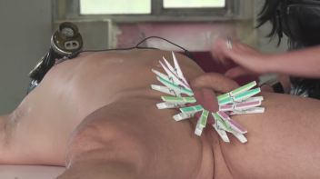 Mit Klammern gefoltert Screencap 12 on www.sinx.com