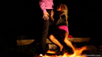 Fully Clothed Fireside Fuckers Screencap 11 on www.sinx.com