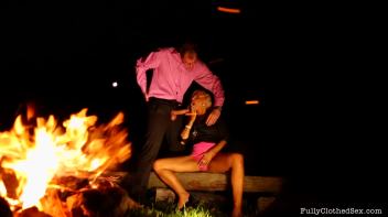 Fully Clothed Fireside Fuckers Screencap 18 on www.sinx.com