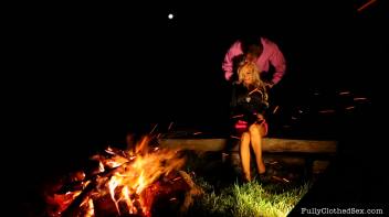 Fully Clothed Fireside Fuckers Screencap 2 on www.sinx.com