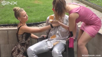 Wet And Messy Domination Leaves Everyone Covered In Goo - Cam 1 Screencap 16 on www.sinx.com