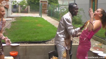 Wet And Messy Domination Leaves Everyone Covered In Goo - Cam 1 Screencap 43 on www.sinx.com