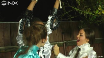 Cuties Clothes Get Shredded And Degraded By Her Girlfriends Screencap 17 on www.sinx.com