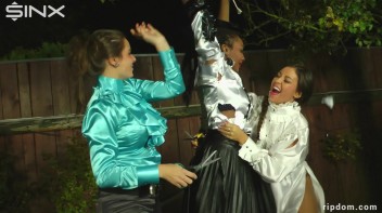 Cuties Clothes Get Shredded And Degraded By Her Girlfriends Screencap 24 on www.sinx.com