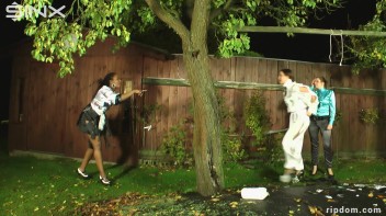 Cuties Clothes Get Shredded And Degraded By Her Girlfriends Screencap 56 on www.sinx.com