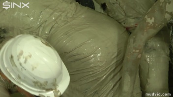 Blonde boss girl gets covered in gooey plaster Screencap 51 on www.sinx.com