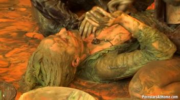 Eurobabes Wet And Messy Paint Party Screencap 99 on www.sinx.com