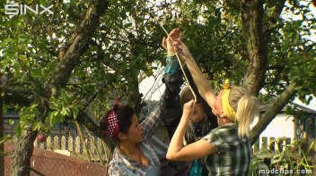 Blonde Is All Tied Up Getting Wet And Messy Screencap 9 on www.sinx.com