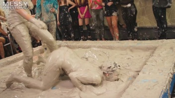 Messy Wrestling: High Class Madness In The Mud!  Kick Some Ass And Go Mess Manic! Screencap 49 on www.sinx.com