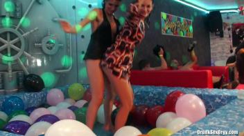 Bimbo Birthday Bash Part 3 - Shower Cam Screencap 3 on www.sinx.com
