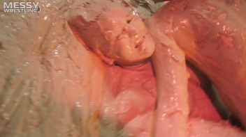 Muddy Wrestling: Sexy Nurse vs. Beauty In Black Screencap 80 on www.sinx.com