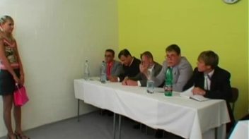 Babe Gets Railed By Cum Squad At Work Screencap 3 on www.sinx.com