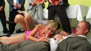 Babe Gets Railed By Cum Squad At Work Screencap 33 on www.sinx.com