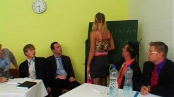 Babe Gets Railed By Cum Squad At Work Screencap 7 on www.sinx.com