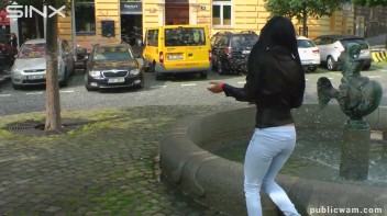 Long Haired Cuties Outdoor Wet And Messy Fun - Cam 1 Screencap 19 on www.sinx.com