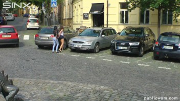 Long Haired Cuties Outdoor Wet And Messy Fun - Cam 1 Screencap 38 on www.sinx.com
