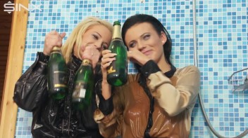 Champagne Swapping For Stunning Clothed Hotties Screencap 31 on www.sinx.com