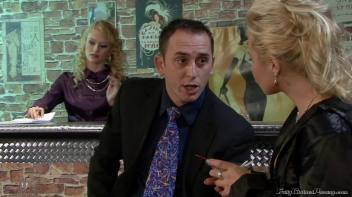 Blondie Piss Bar Screencap 10 on www.sinx.com