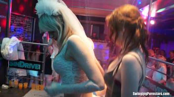 Bridal Fuck Wars Part 4 - Lesbian Cam Screencap 3 on www.sinx.com