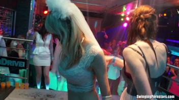 Bridal Fuck Wars Part 4 - Lesbian Cam Screencap 5 on www.sinx.com
