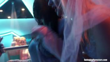 Bridal Fuck Wars Part 4 - Lesbian Cam Screencap 73 on www.sinx.com