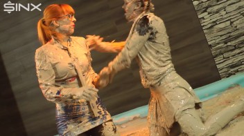 Naughty Schoolgirl Mud Wrestles With Teacher Screencap 27 on www.sinx.com