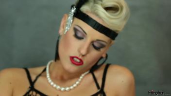 Cabaret Babe Gets Strap-On Cum Fucked Screencap 9 on www.sinx.com
