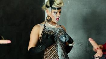 Cabaret Babe Gets Strap-On Cum Fucked Screencap 72 on www.sinx.com