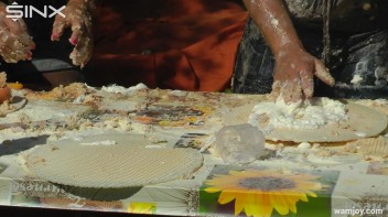 Brunette Hotties Compete In Messy Food Fight Screencap 55 on www.sinx.com