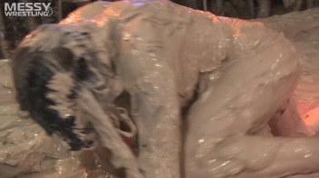 Muddy Wrestling: Busty Satin, Leather/Denim & Casual Slam - 3 Amateur Battles - Audience vs Audience Screencap 93 on www.sinx.com