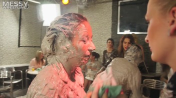 Muddy Wrestling: Busty Satin, Leather/Denim & Casual Slam - 3 Amateur Battles - Audience vs Audience Screencap 96 on www.sinx.com