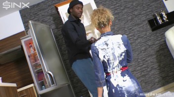 Tasting Game Turns Messy In The Kitchen - Cam 2 Screencap 28 on www.sinx.com