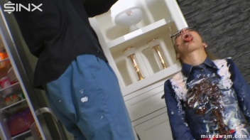 Tasting Game Turns Messy In The Kitchen - Cam 2 Screencap 37 on www.sinx.com