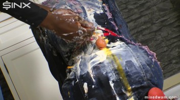 Tasting Game Turns Messy In The Kitchen - Cam 2 Screencap 58 on www.sinx.com