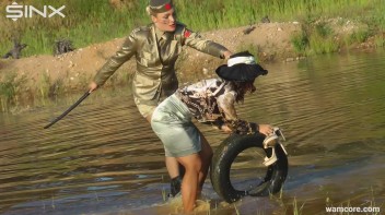 Muddy And Messy All Girl Boot Camp - Cam 2 Screencap 56 on www.sinx.com