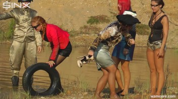 Muddy And Messy All Girl Boot Camp - Cam 2 Screencap 57 on www.sinx.com
