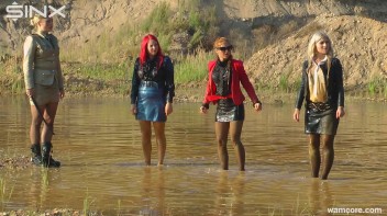 Muddy And Messy All Girl Boot Camp - Cam 2 Screencap 70 on www.sinx.com