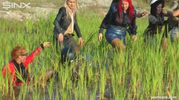Muddy And Messy All Girl Boot Camp - Cam 2 Screencap 81 on www.sinx.com