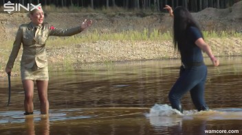 Muddy And Messy All Girl Boot Camp - Cam 2 Screencap 24 on www.sinx.com
