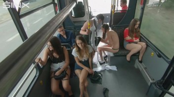 Catfighting Schoolgirls Rip Their Clothes On The Bus Screencap 33 on www.sinx.com