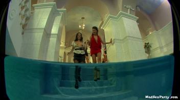 Pool Party Pussy Eaters Part 2 Screencap 53 on www.sinx.com