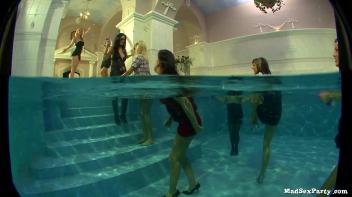 Pool Party Pussy Eaters Part 2 Screencap 57 on www.sinx.com