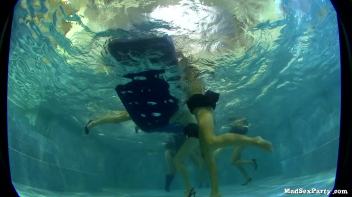 Pool Party Pussy Eaters Part 2 Screencap 67 on www.sinx.com