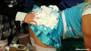 Creamy Schoolgirl Slumber Party Screencap 23 on www.sinx.com