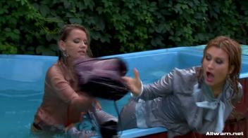 Pissed Off Pool Babes Go At It Screencap 77 on www.sinx.com