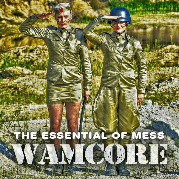 Two hot blondes start getting in...