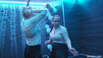 Wet And Working It!  Cuties Shake It Up! Screencap 11 on www.sinx.com